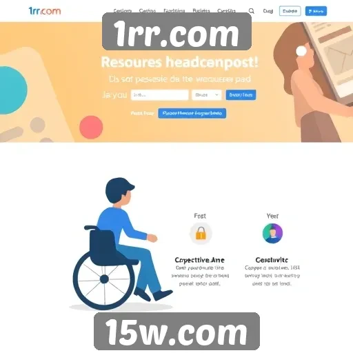 Acessibilidade e experiência do usuário em 1rr.com